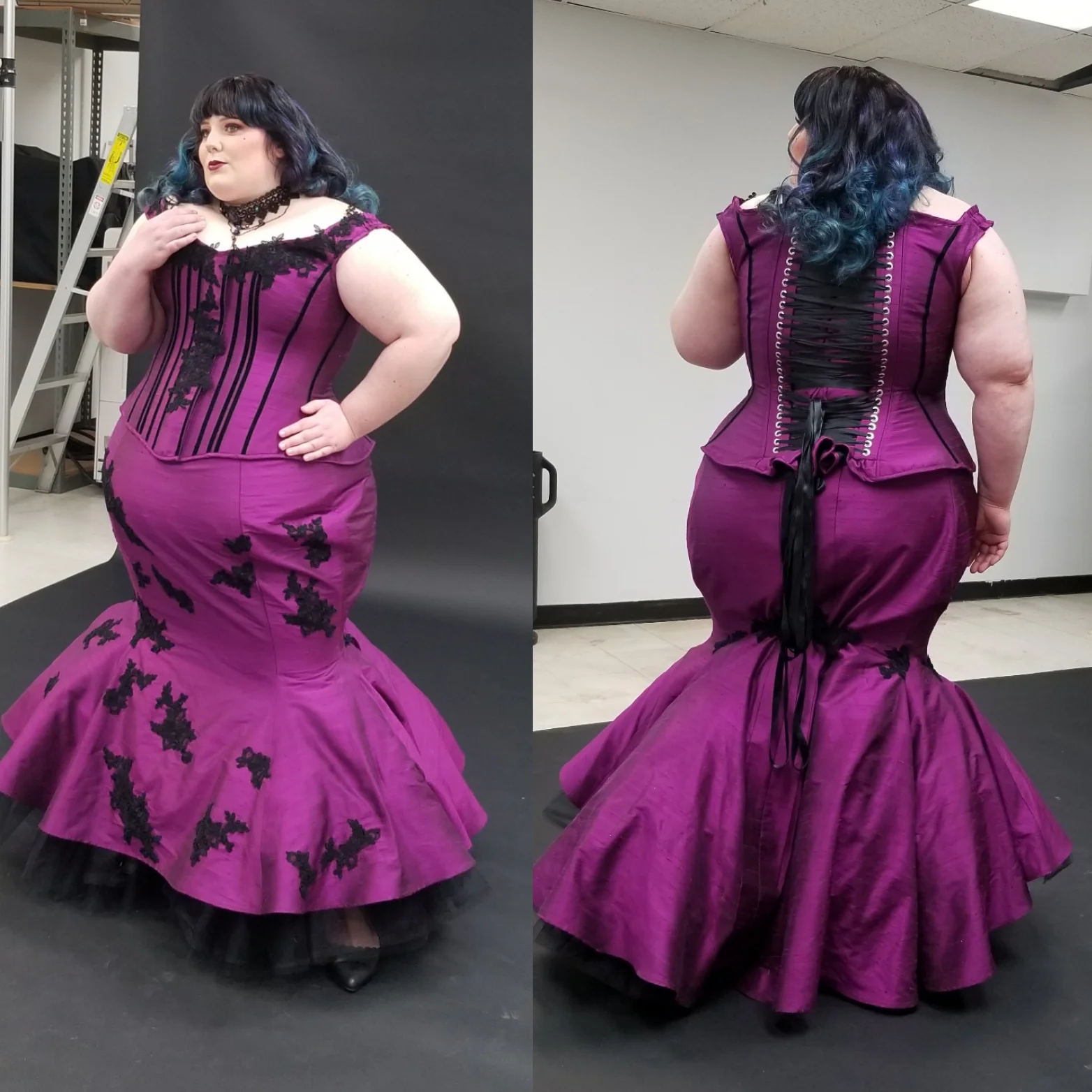 Plus size drag cheap queen clothing